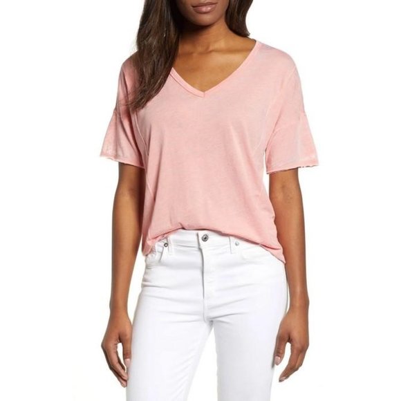 Lucky Brand Seamed Tee - Picture 1 of 3